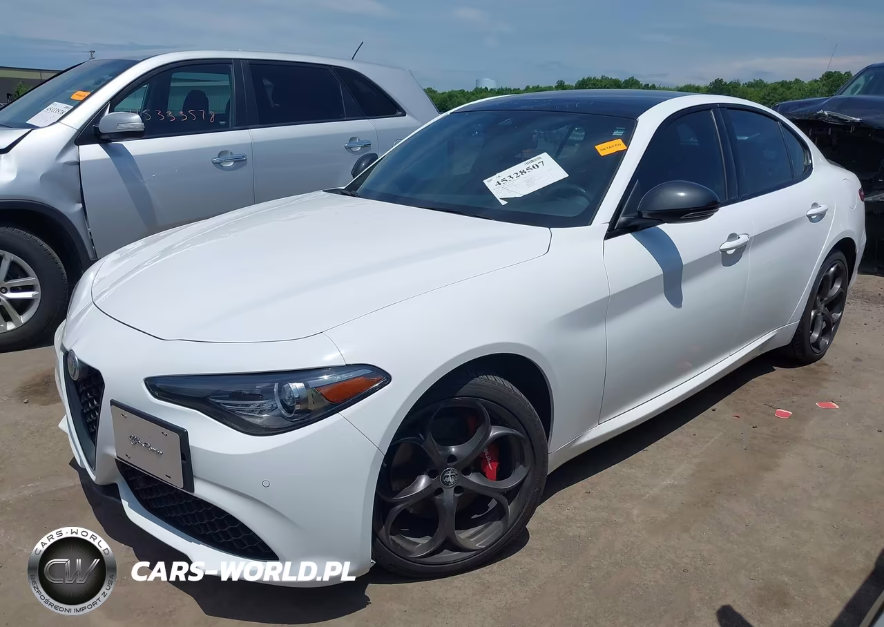 2021 Alfa Romeo Giulia Ti Sport Awd VIN:ZARFANBN2M7643787 - 2