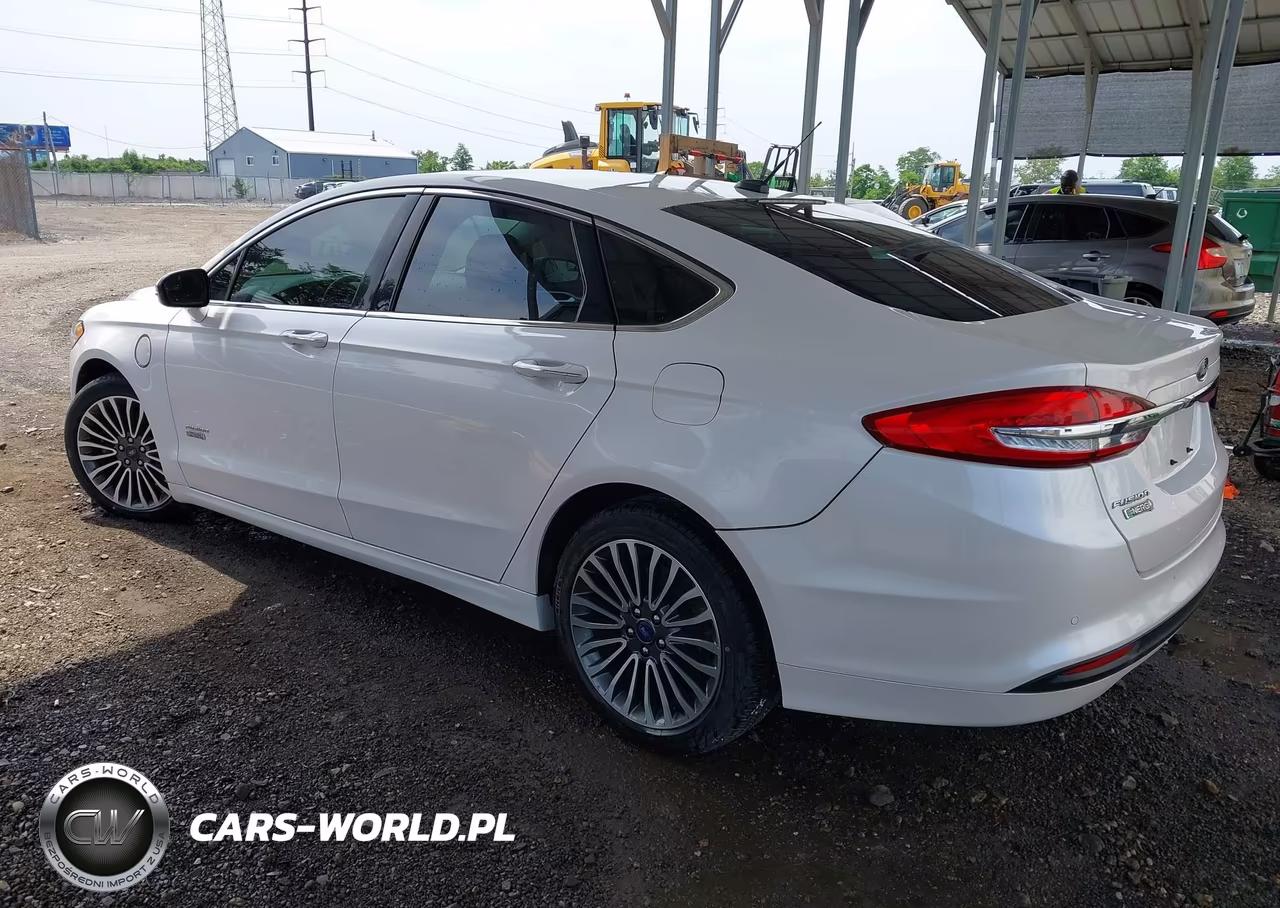 2017 Ford Fusion Energi Se Luxury VIN:3FA6P0PU4HR290629 - 3