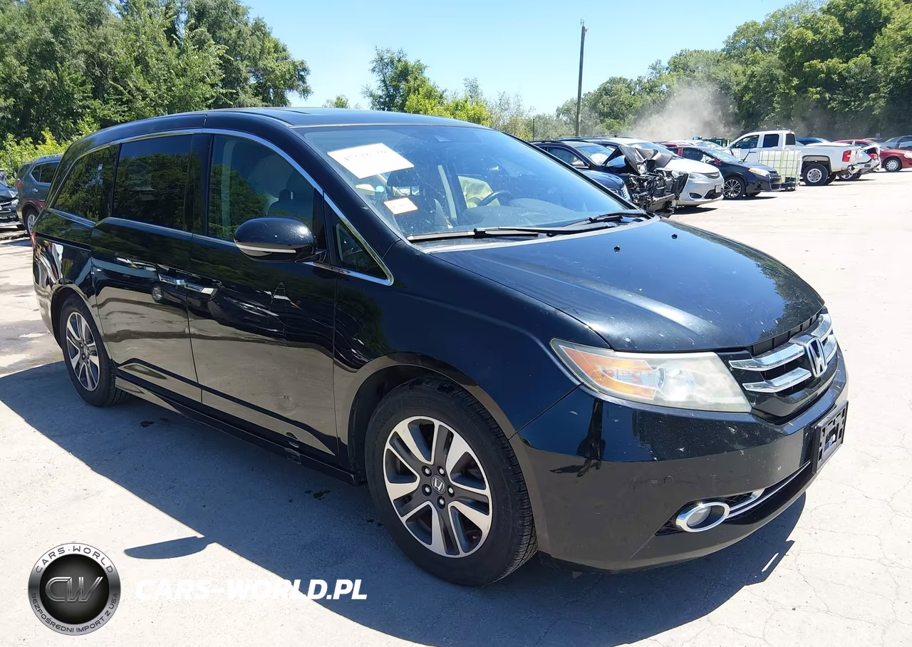2015 Honda Odyssey Touring-Touring Elite VIN:5FNRL5H94FB029784 - 1