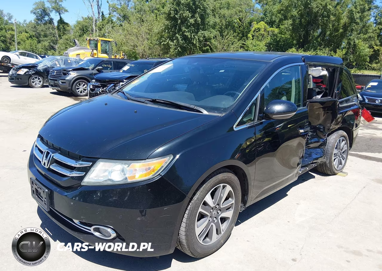 2015 Honda Odyssey Touring-Touring Elite VIN:5FNRL5H94FB029784 - 2