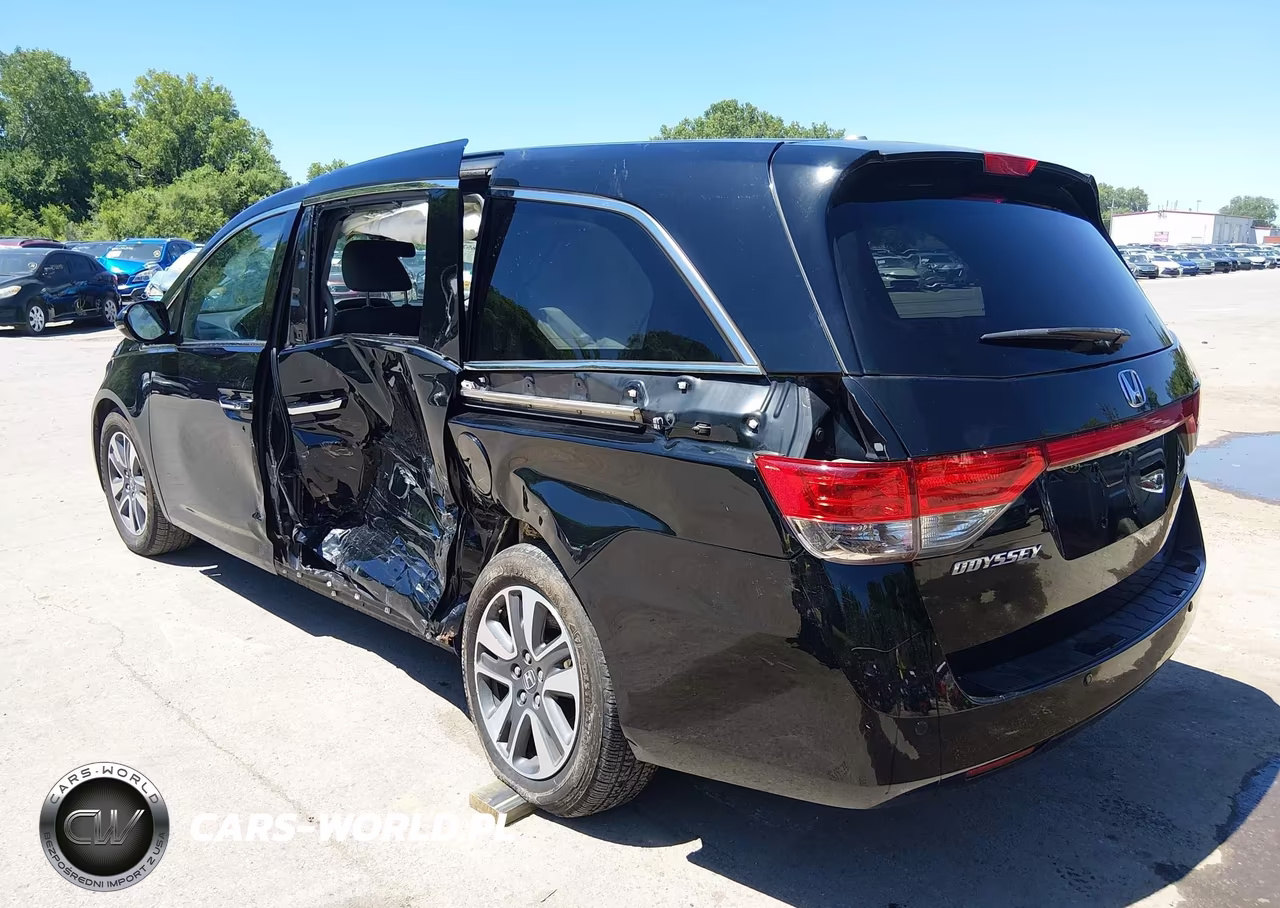 2015 Honda Odyssey Touring-Touring Elite VIN:5FNRL5H94FB029784 - 3