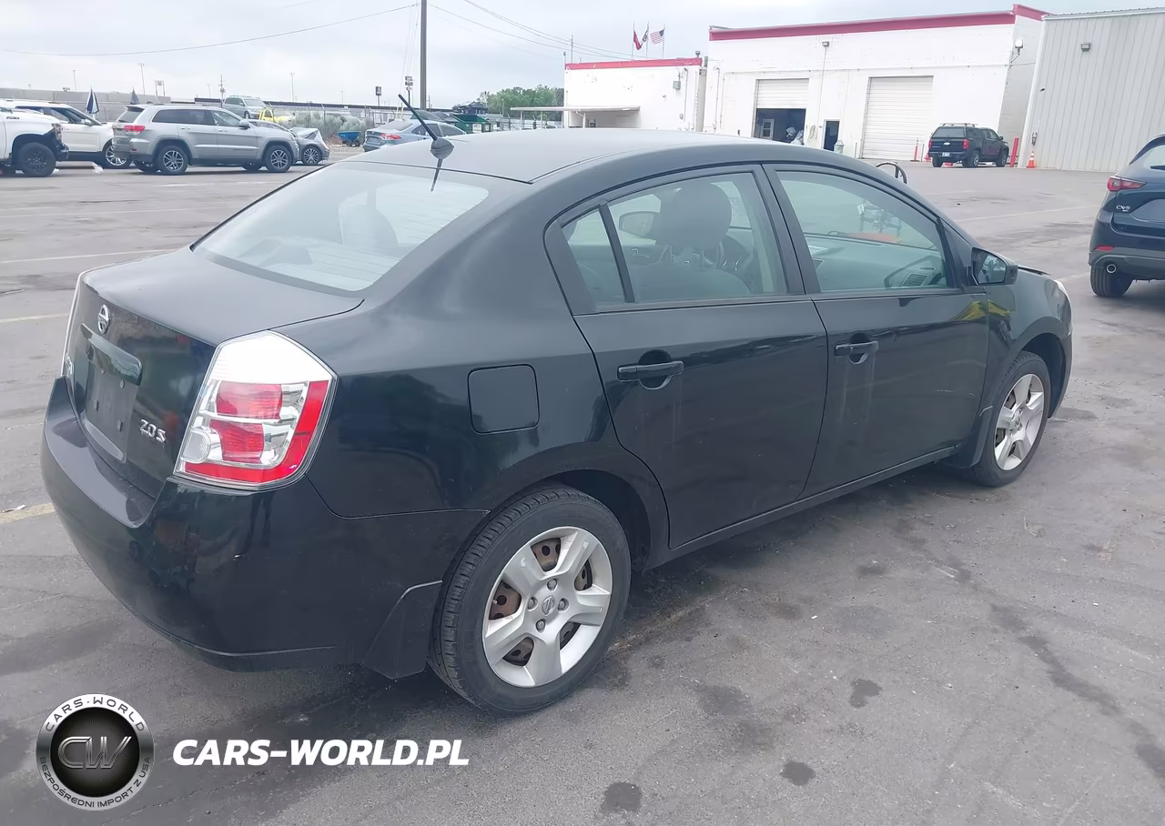 2007 Nissan Sentra 2.0S VIN:3N1AB61E97L642454 - 4