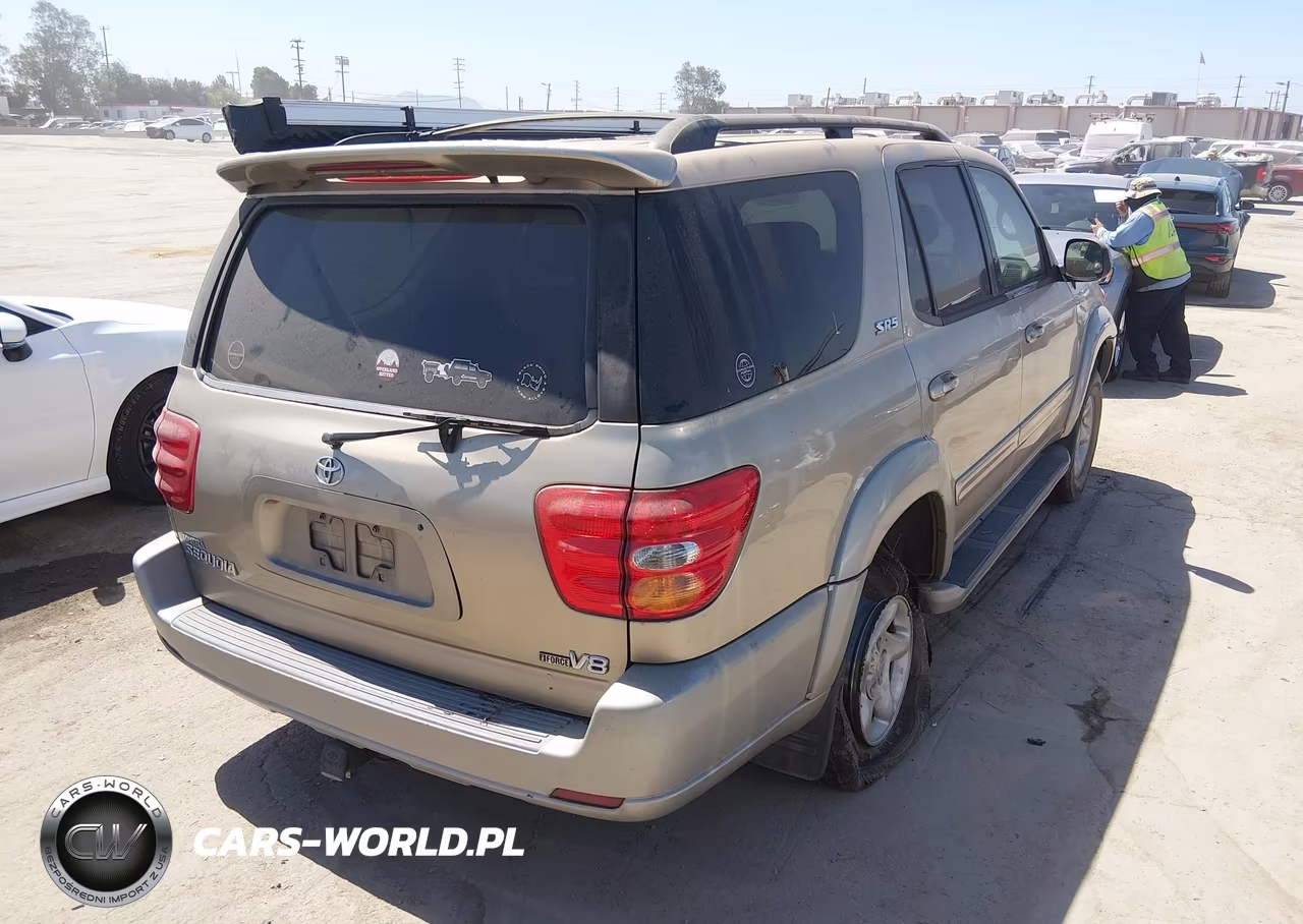 2002 Toyota Sequoia Sr5 V8 VIN:5TDZT34AX2S088154 - 4