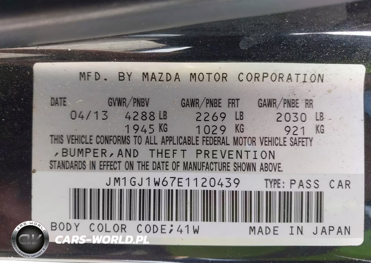 2014 Mazda Mazda6 I Grand Touring VIN:JM1GJ1W67E1120439 - 9