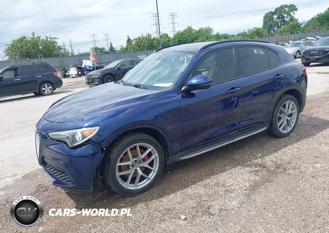 2018 Alfa Romeo Stelvio Ti Sport Awd VIN:ZASFAKNN3J7C00135 - 2