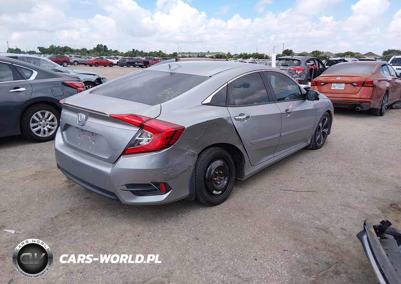 2016 Honda Civic Touring VIN:19XFC1F91GE001222 - 4