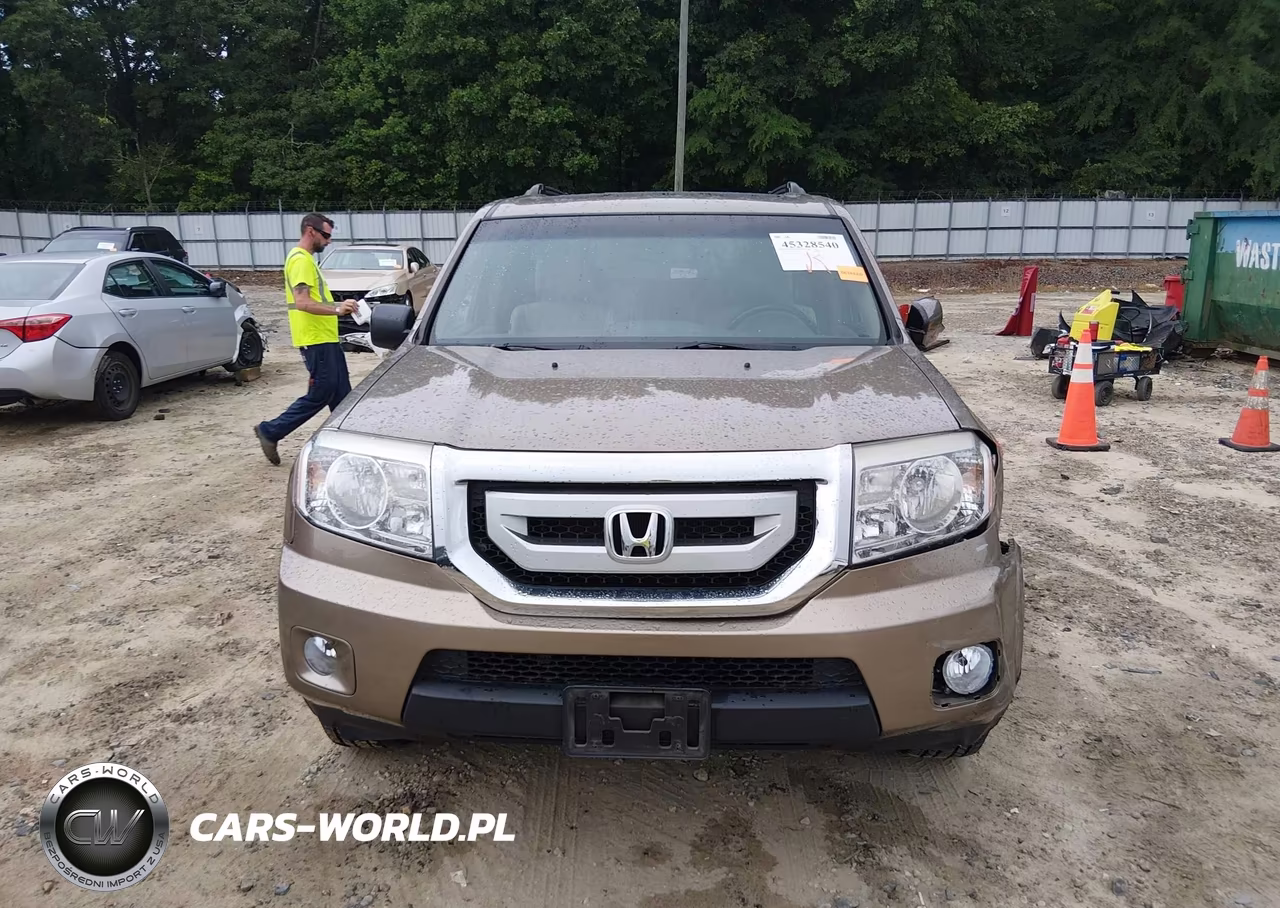 2010 Honda Pilot Ex-L VIN:5FNYF3H50AB006340 - 12