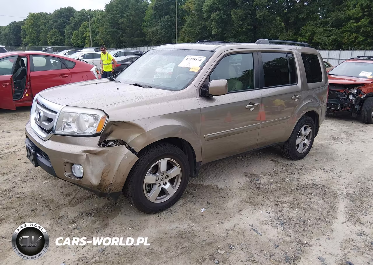 2010 Honda Pilot Ex-L VIN:5FNYF3H50AB006340 - 2