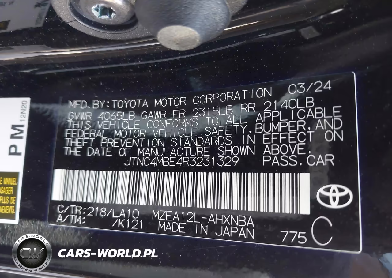 2024 Toyota Corolla Xse VIN:JTNC4MBE4R3231329 - 9