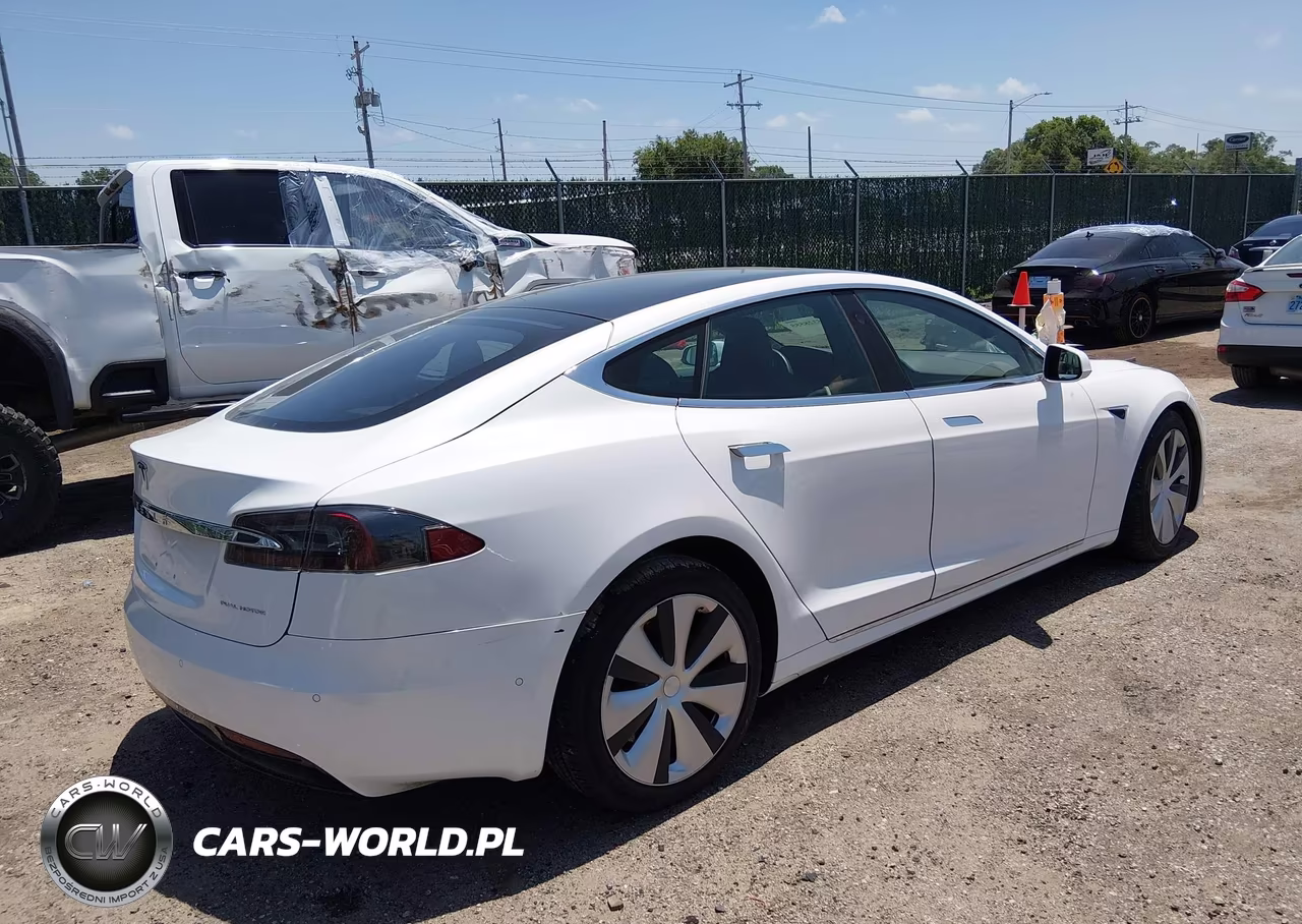 2021 Tesla Model S Long Range Dual Motor All-Wheel Drive-Long Range Plus Dual Motor All-Wheel Drive VIN:5YJSA1E22MF419187 - 4