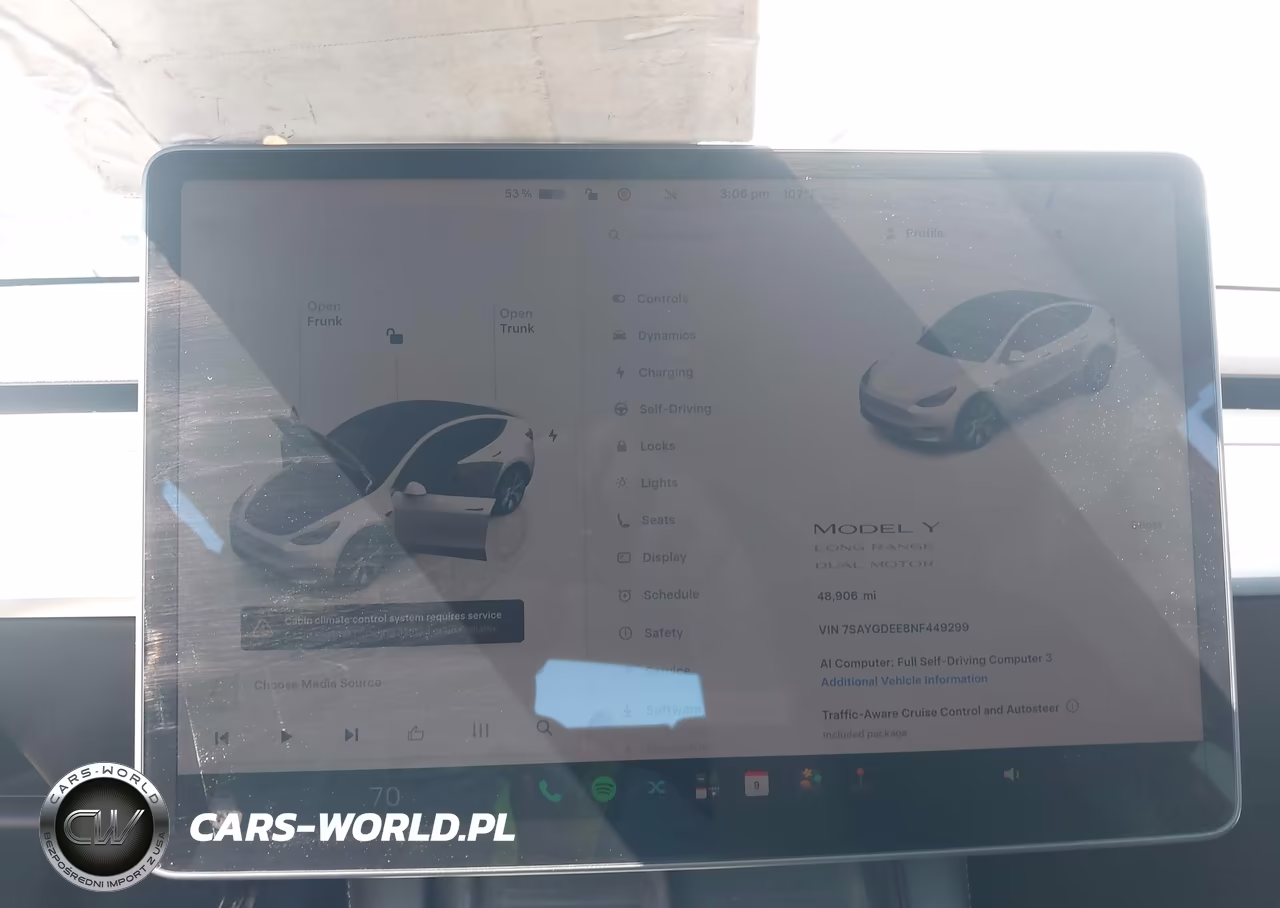 2022 Tesla Model Y Long Range Dual Motor All-Wheel Drive VIN:7SAYGDEE8NF449299 - 18