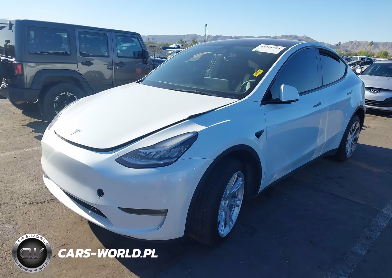 2022 Tesla Model Y Long Range Dual Motor All-Wheel Drive VIN:7SAYGDEE8NF449299 - 2