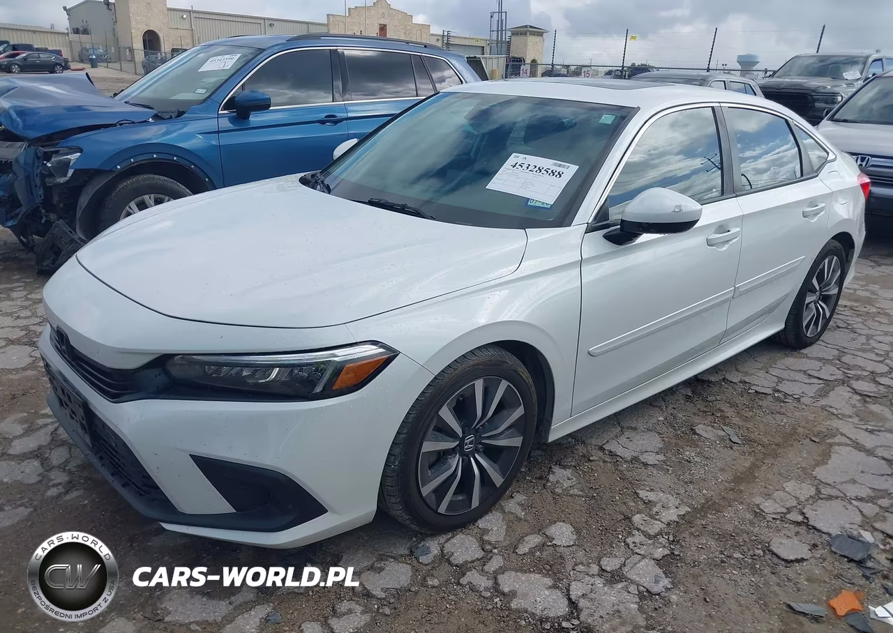 2022 Honda Civic Ex VIN:2HGFE1F7XNH323305 - 2