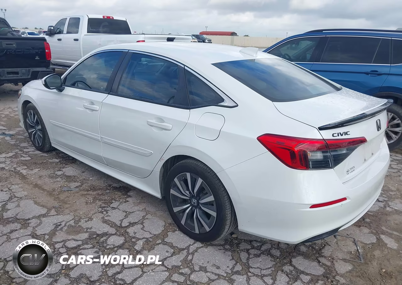 2022 Honda Civic Ex VIN:2HGFE1F7XNH323305 - 3