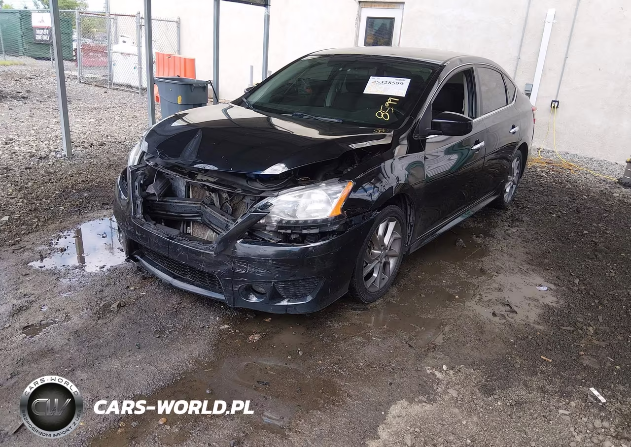 2013 Nissan Sentra Sr VIN:3N1AB7AP3DL734436 - 2