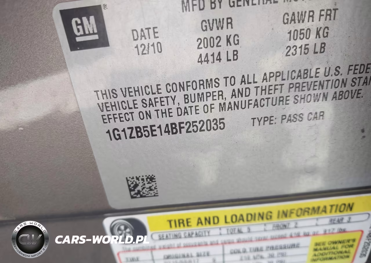 2011 Chevrolet Malibu Ls VIN:1G1ZB5E14BF252035 - 9