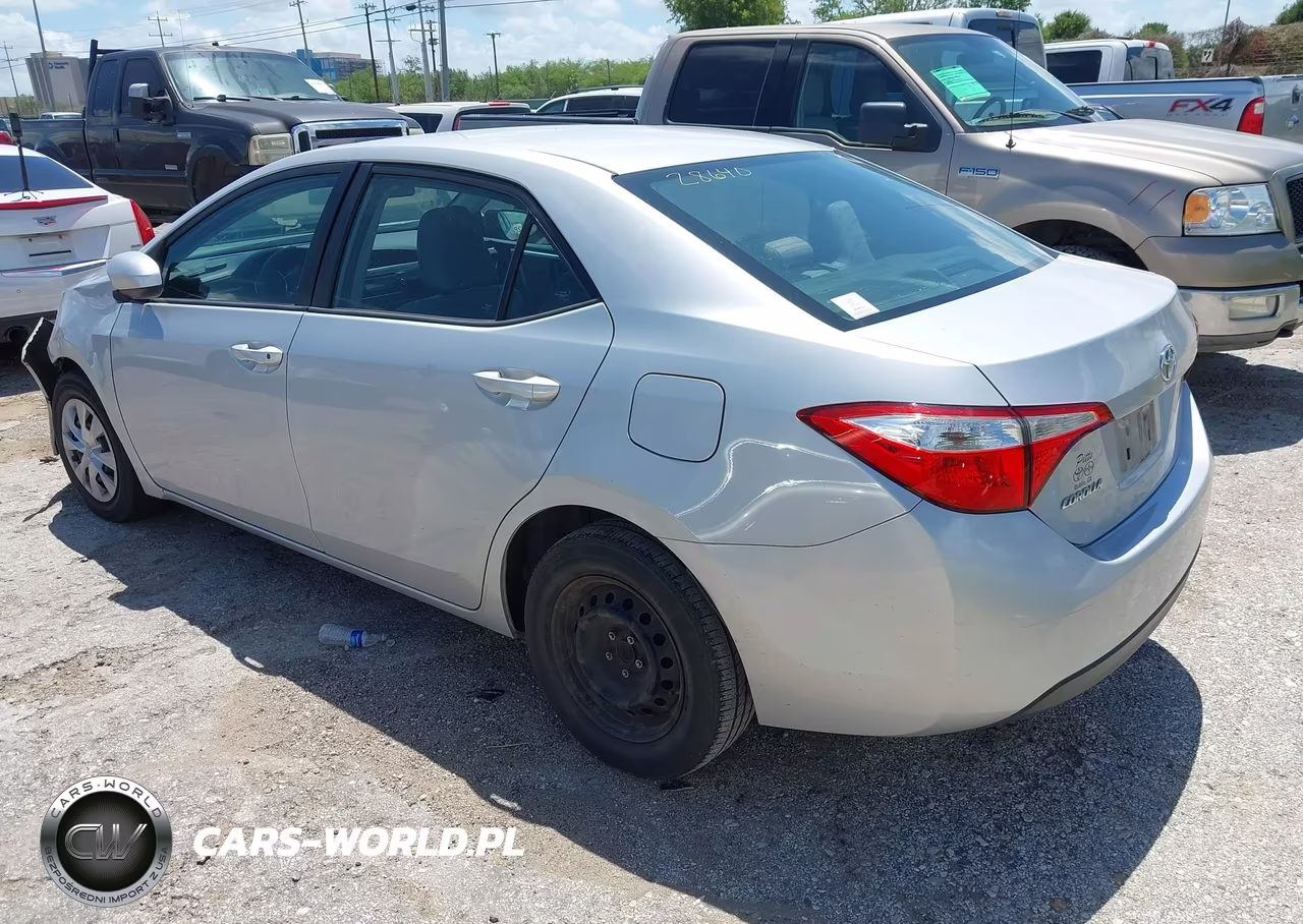 2015 Toyota Corolla L VIN:2T1BURHE4FC319983 - 3