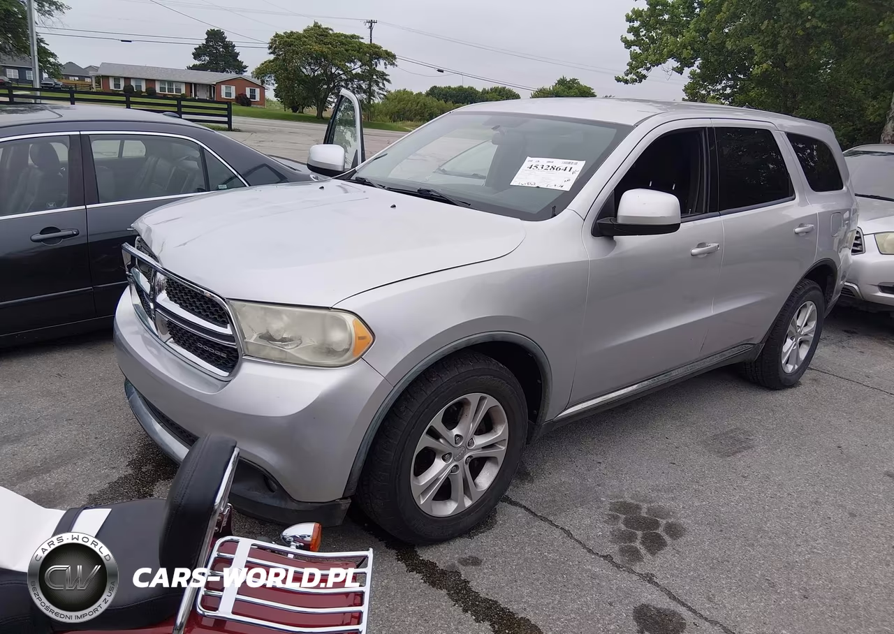 2011 Dodge Durango Express VIN:1D4RE2GG8BC617206 - 2