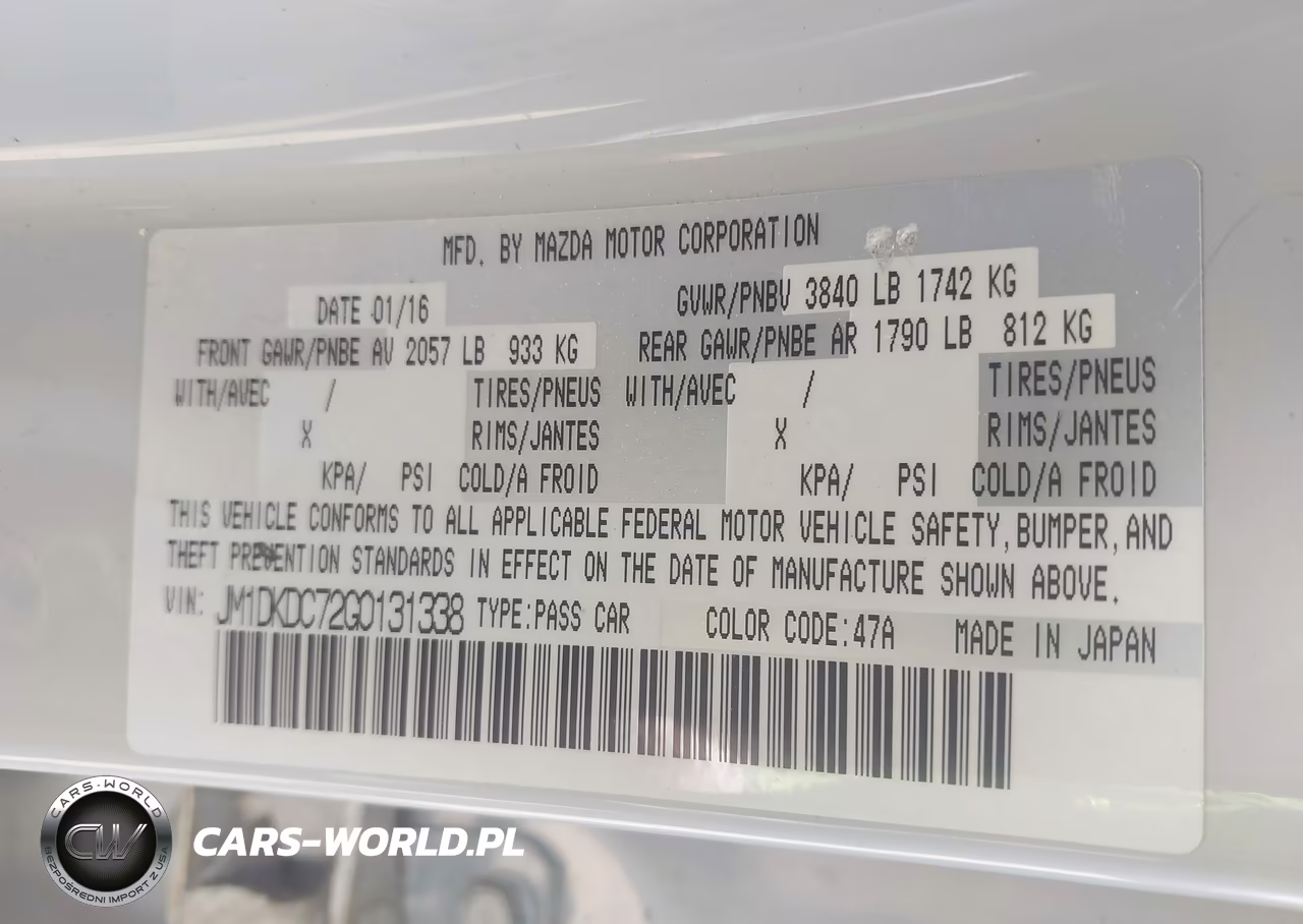 2016 Mazda Cx-3 Touring VIN:JM1DKDC72G0131338 - 9