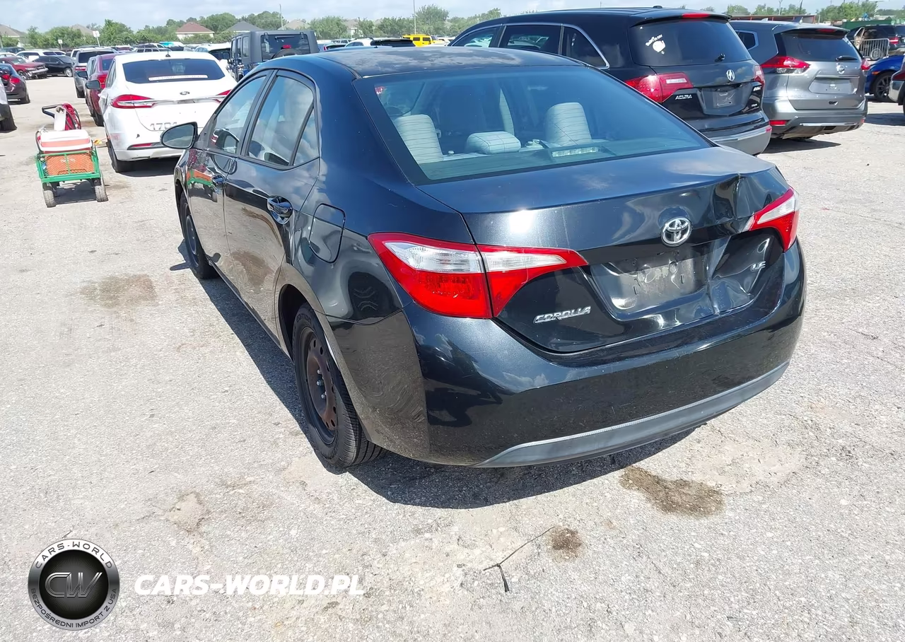 2014 Toyota Corolla Le VIN:5YFBURHE3EP079579 - 3