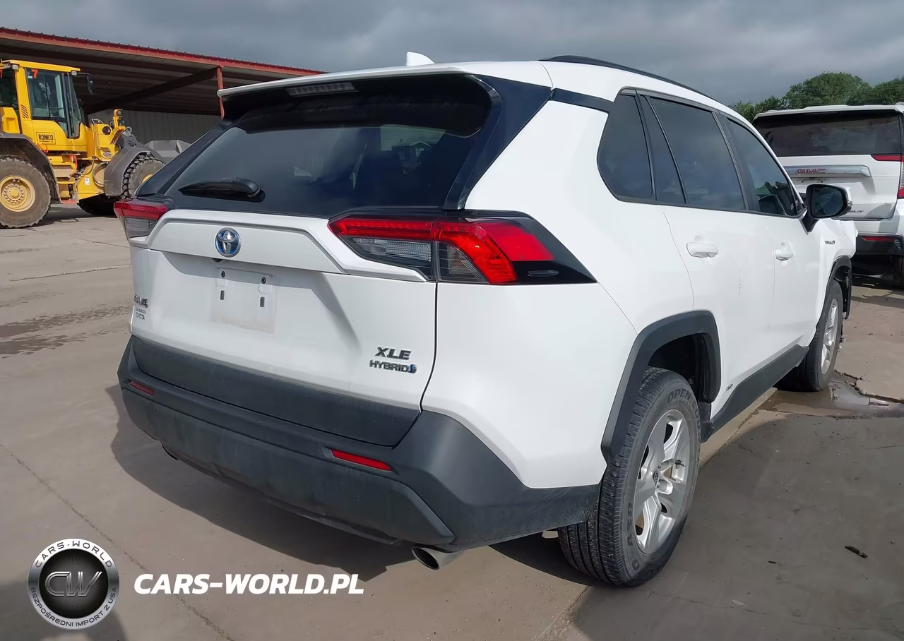 2021 Toyota Rav4 Hybrid Xle VIN:4T3RWRFV1MU047309 - 4