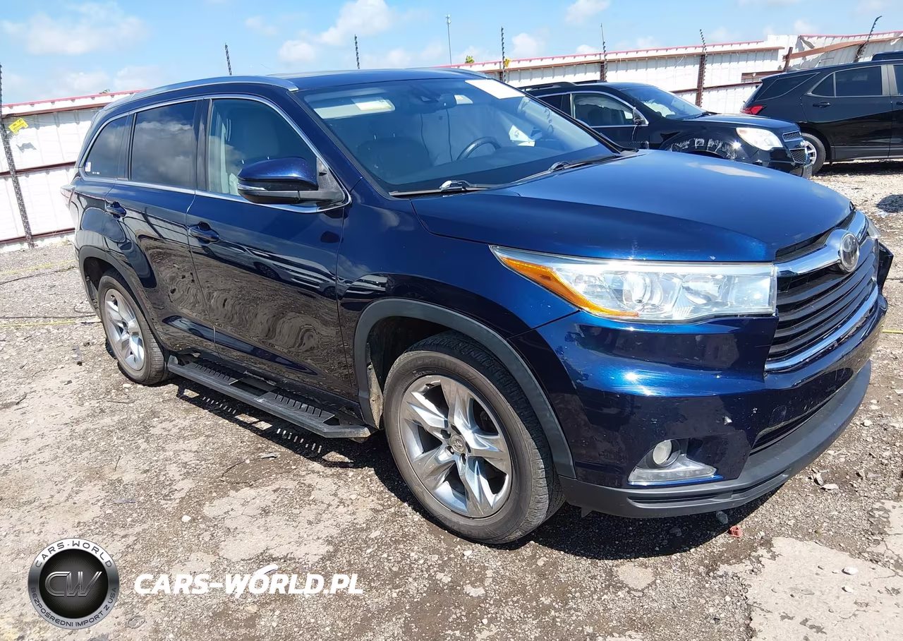 2015 Toyota Highlander Limited V6 – zdjęcie 1 z 16