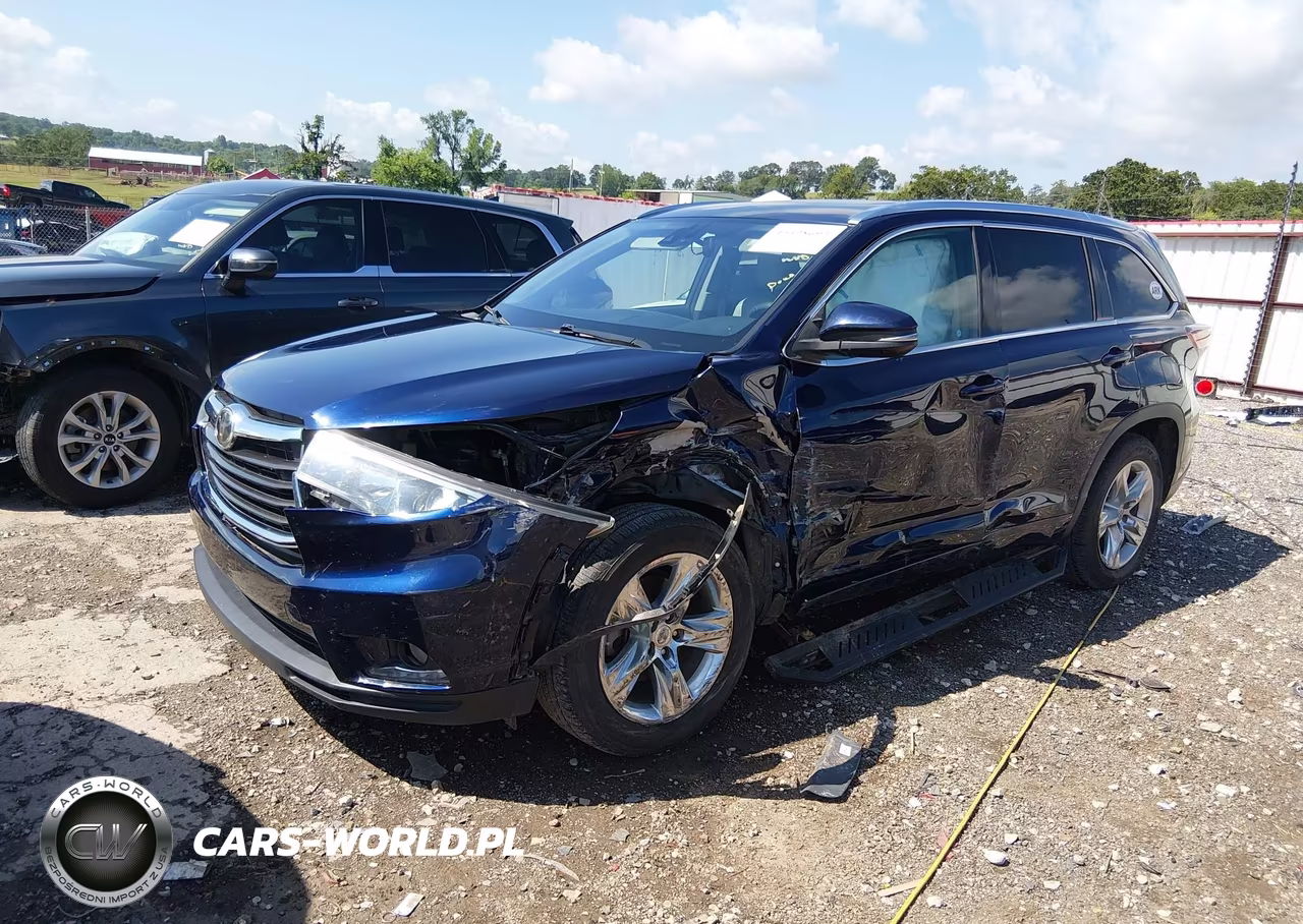 2015 Toyota Highlander Limited V6 VIN:5TDYKRFH5FS040305 - 2