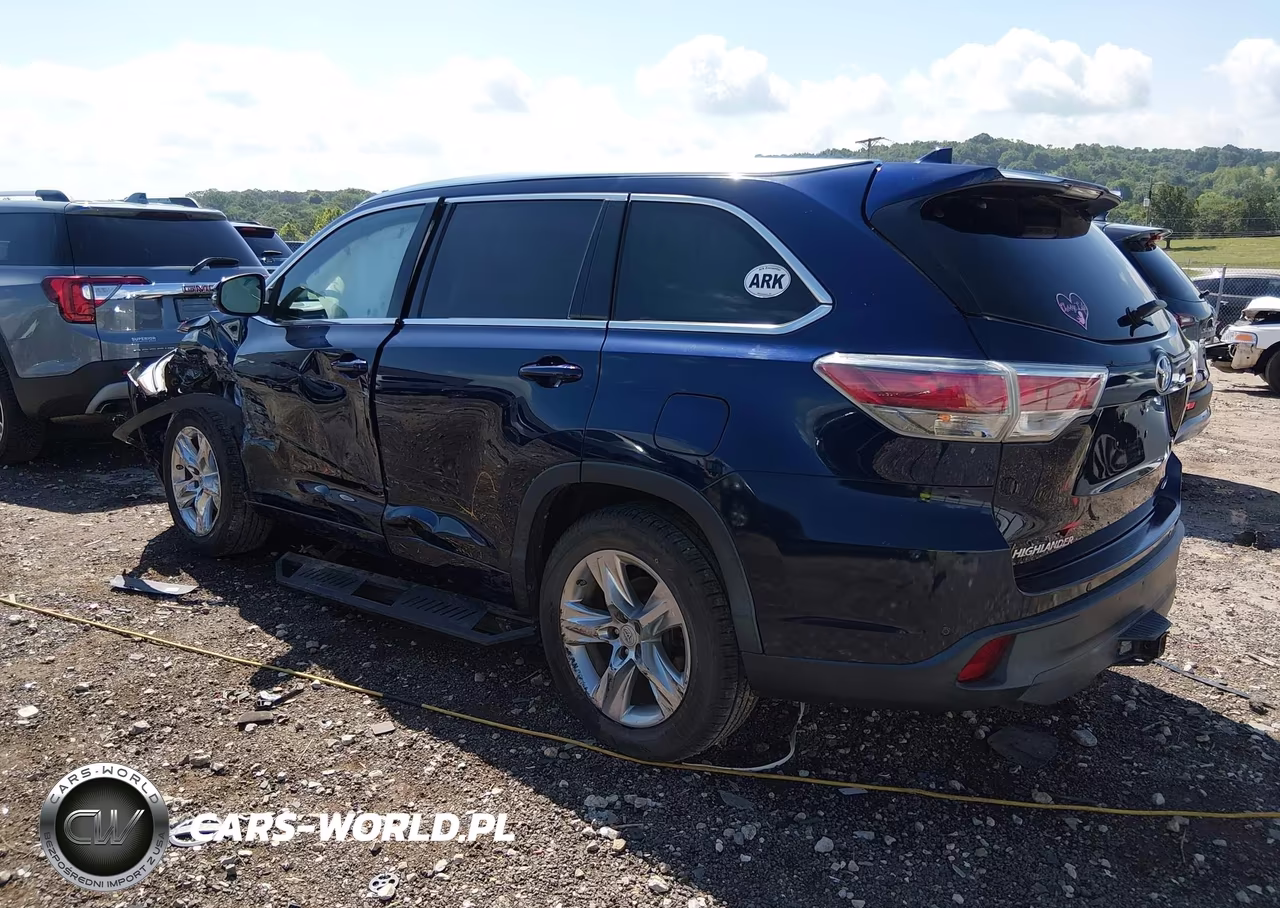 2015 Toyota Highlander Limited V6 VIN:5TDYKRFH5FS040305 - 3