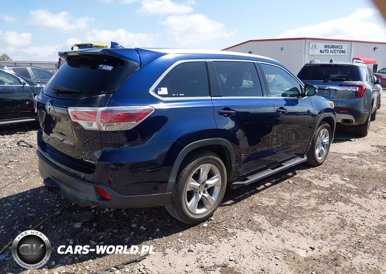 2015 Toyota Highlander Limited V6 VIN:5TDYKRFH5FS040305 - 4