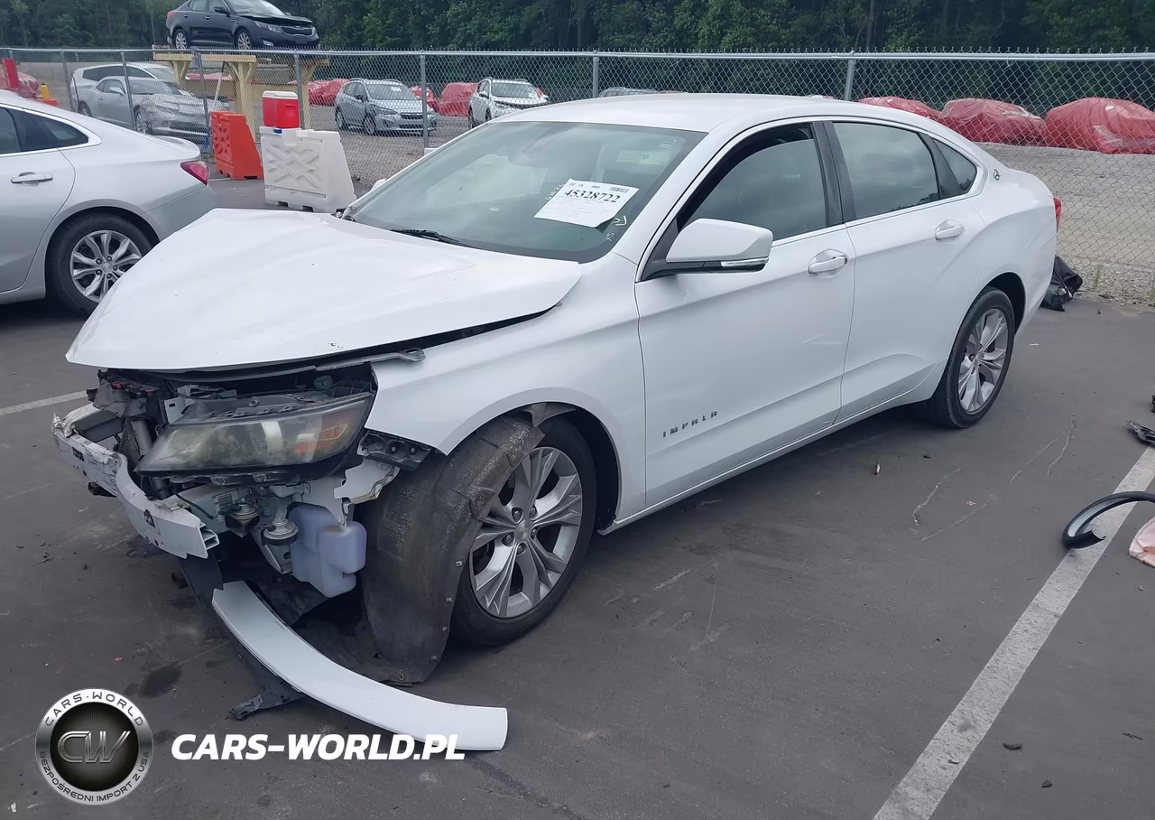 2014 Chevrolet Impala 2Lt VIN:2G1125S35E9119526 - 2