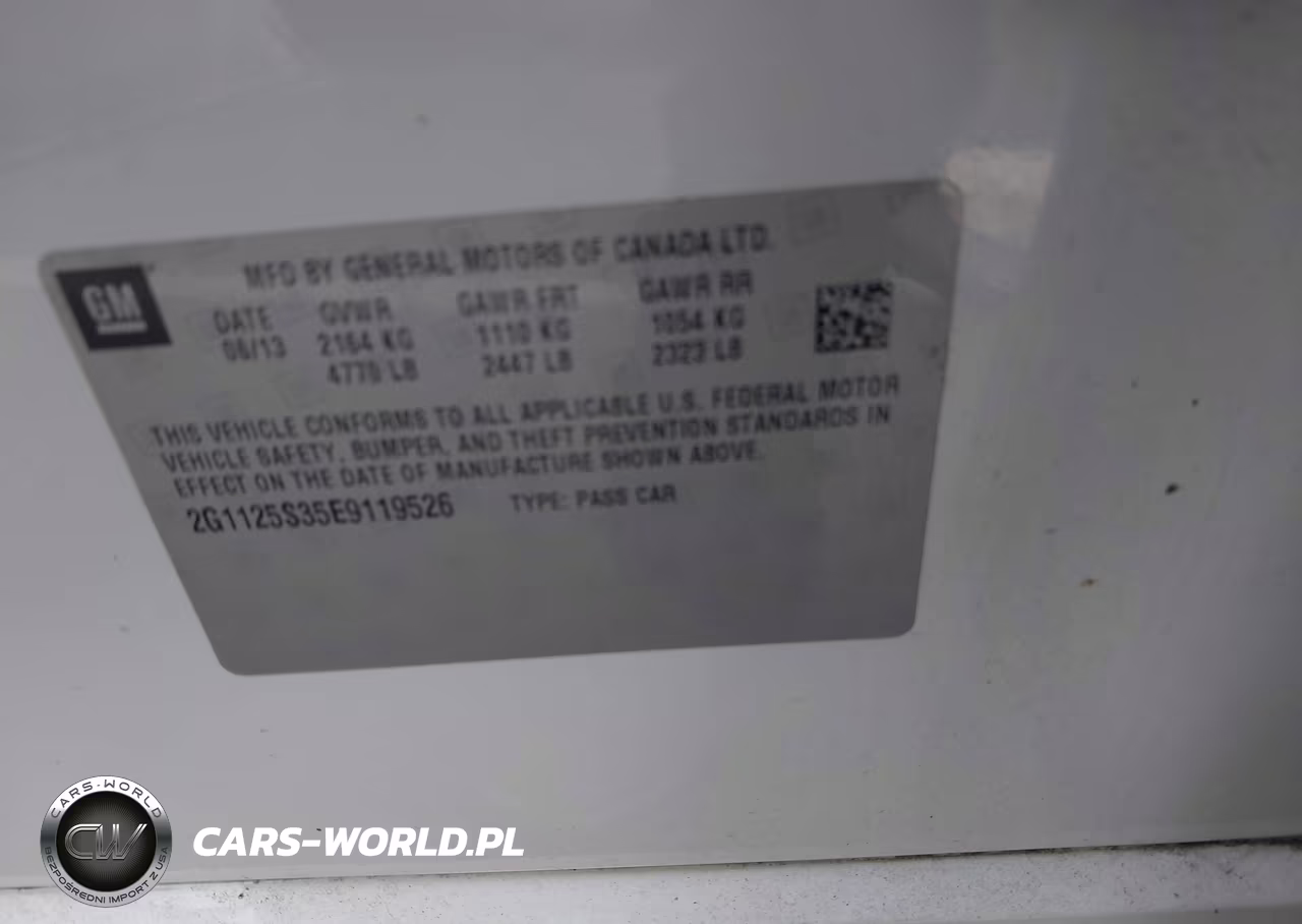 2014 Chevrolet Impala 2Lt VIN:2G1125S35E9119526 - 9