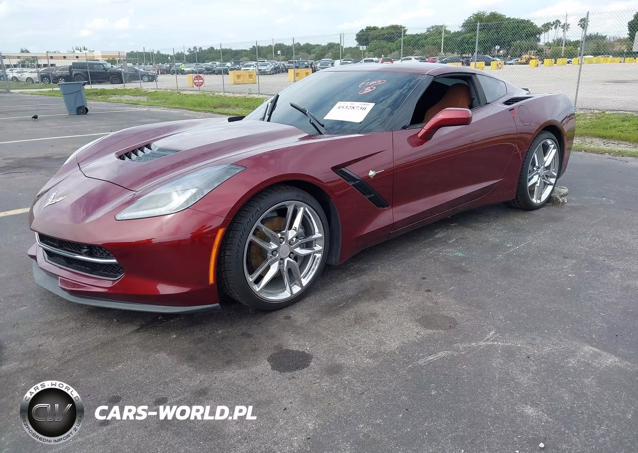 2016 Chevrolet Corvette Stingray VIN:1G1YD2D71G5112838 - 2