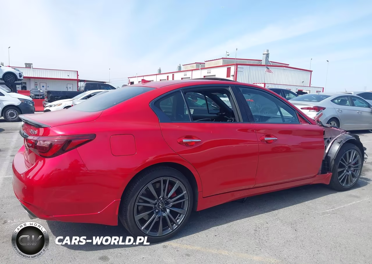 2024 Infiniti Q50 Red Sport 400 Awd VIN:JN1FV7DR4RM680538 - 14