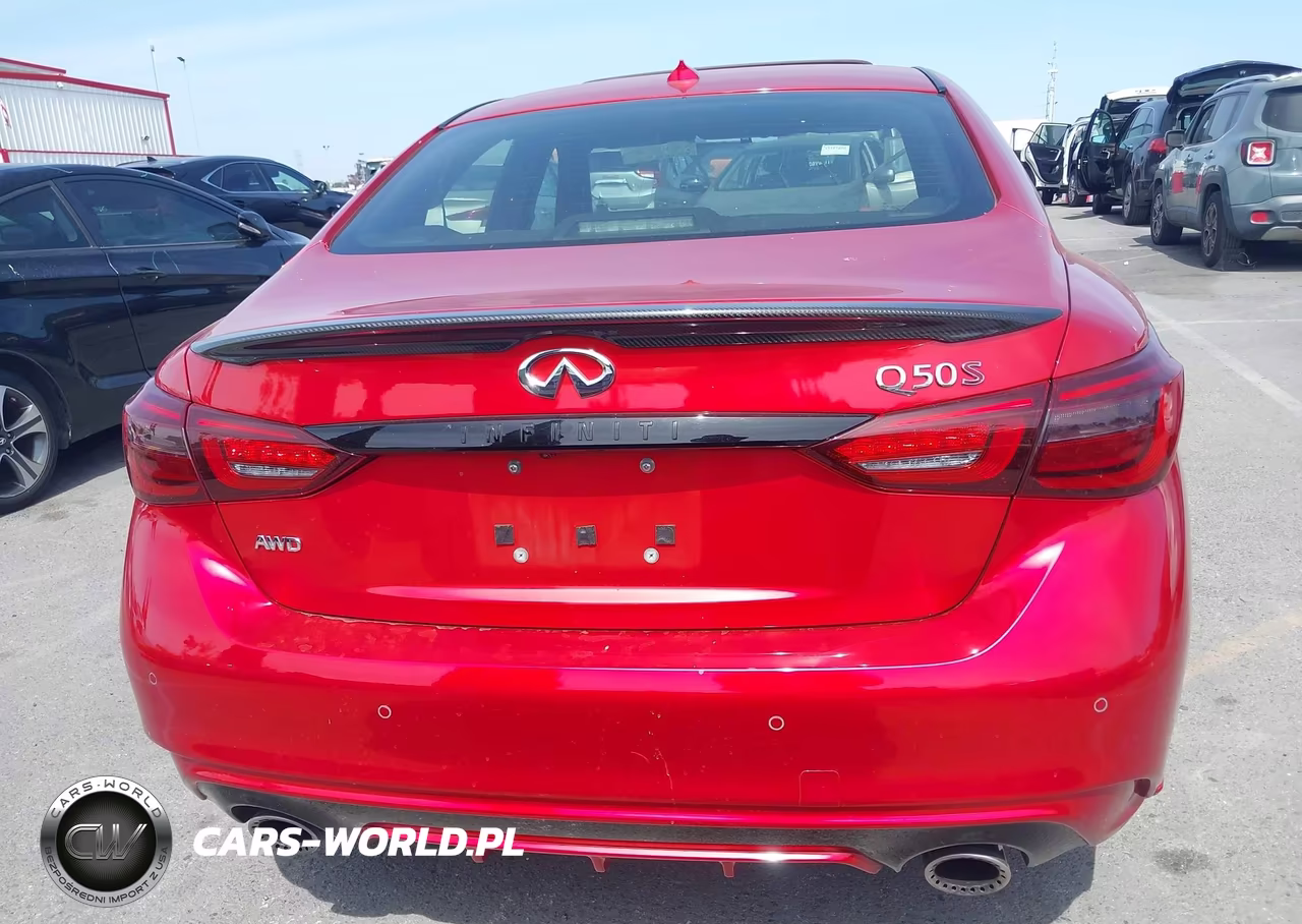 2024 Infiniti Q50 Red Sport 400 Awd VIN:JN1FV7DR4RM680538 - 17