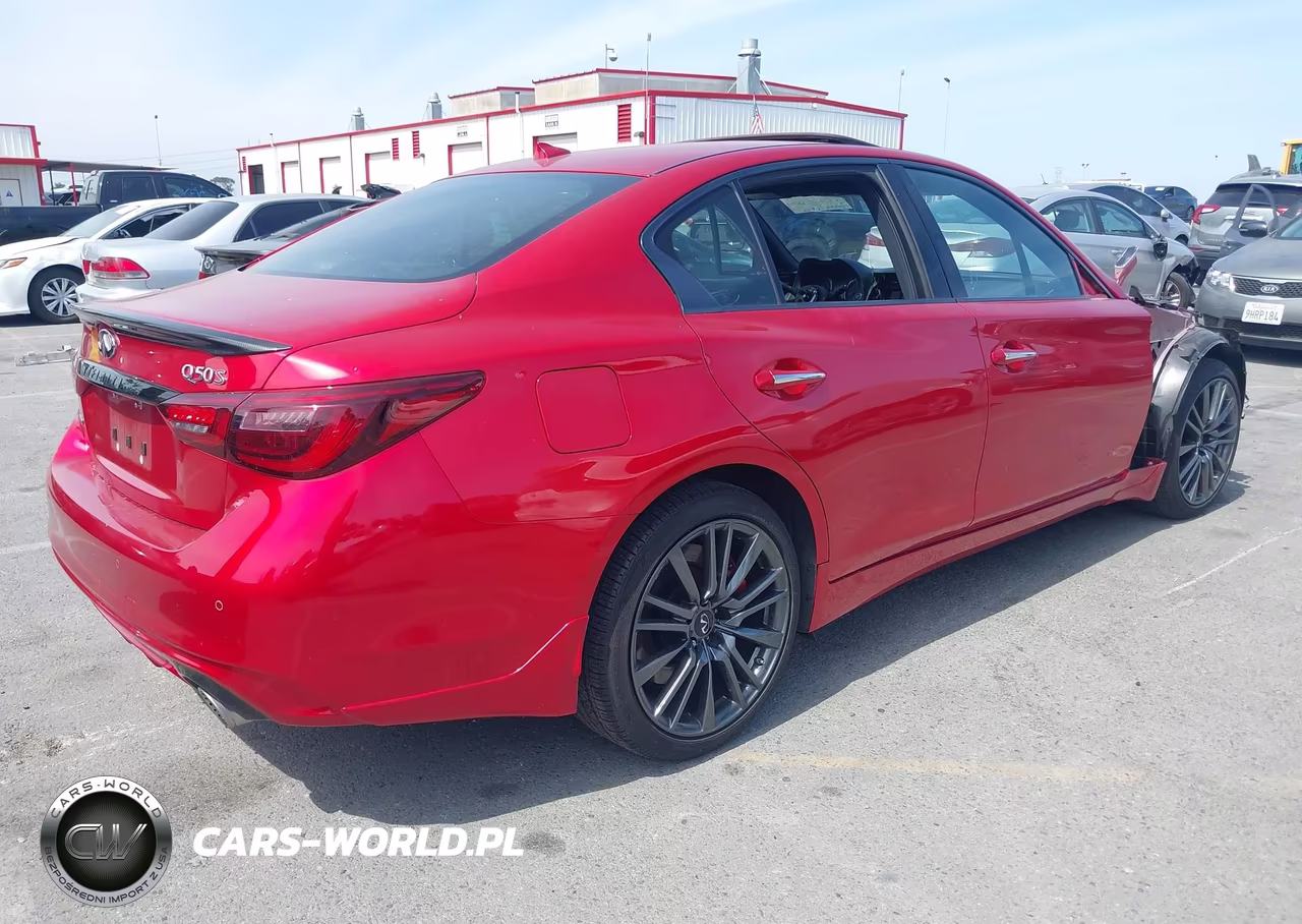 2024 Infiniti Q50 Red Sport 400 Awd VIN:JN1FV7DR4RM680538 - 4