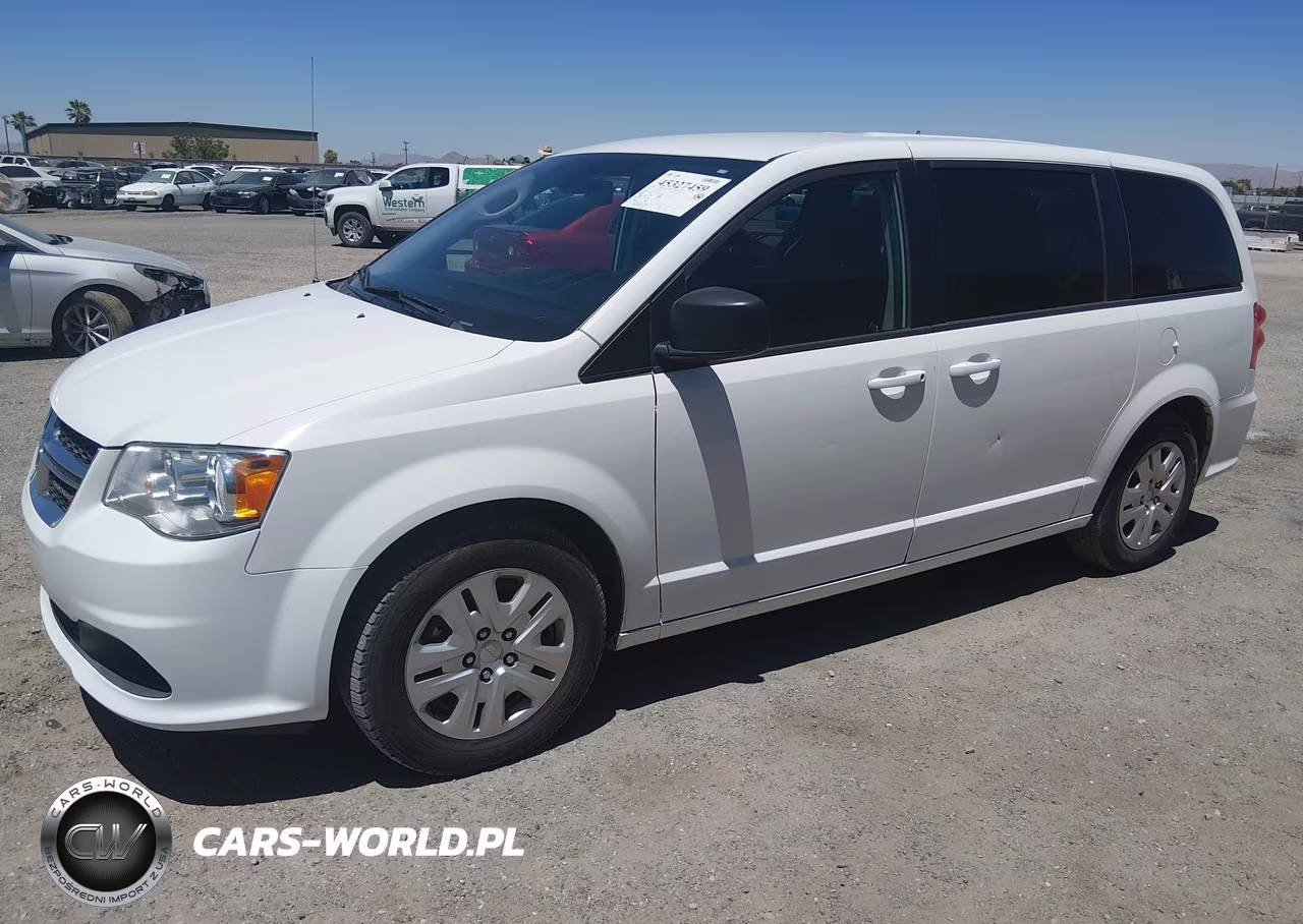 2018 Dodge Grand Caravan Se VIN:2C4RDGBG4JR313011 - 2