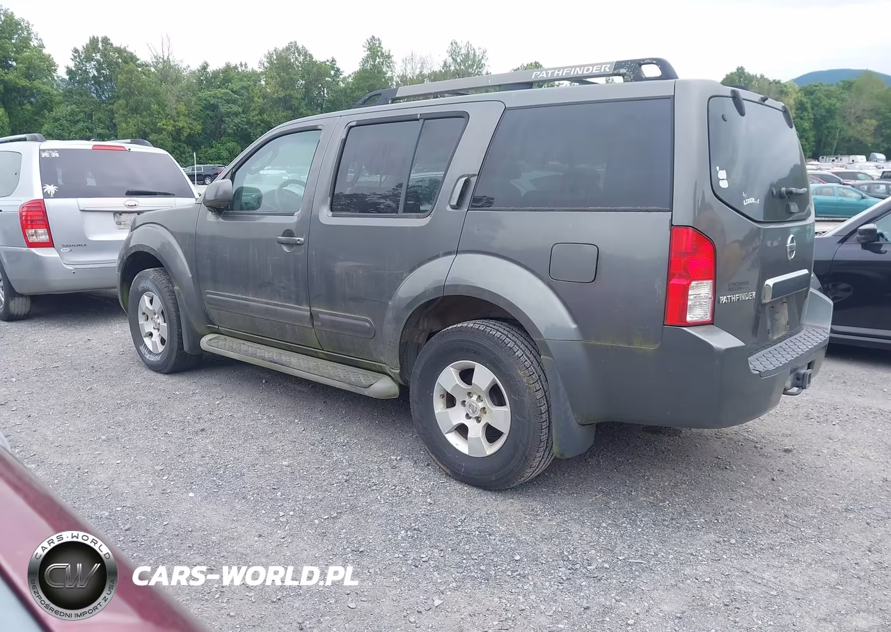 2005 Nissan Pathfinder Se VIN:5N1AR18W35C743200 - 3