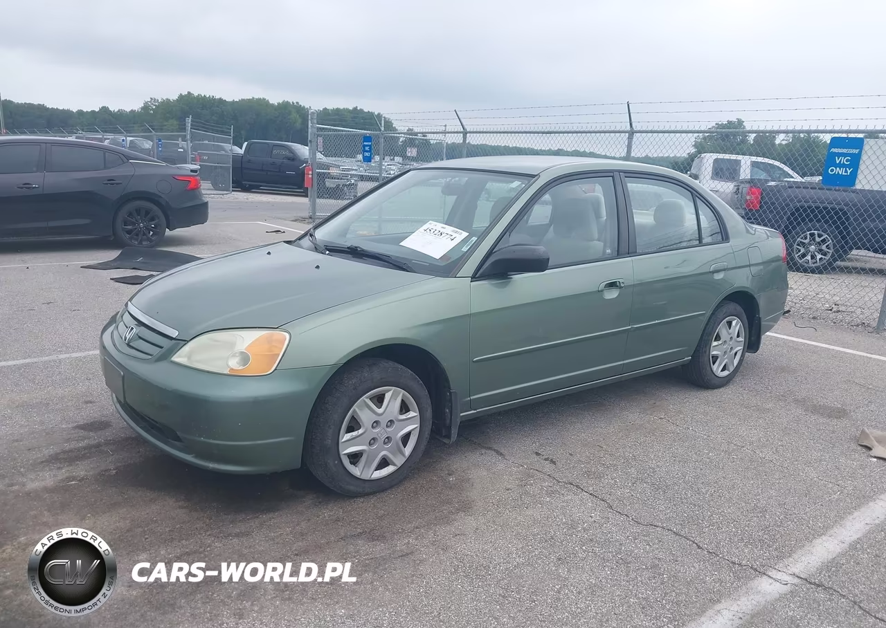 2003 Honda Civic Lx VIN:1HGES16543L035489 - 2