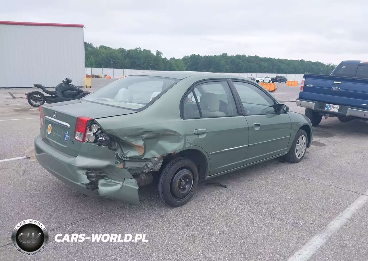 2003 Honda Civic Lx VIN:1HGES16543L035489 - 4