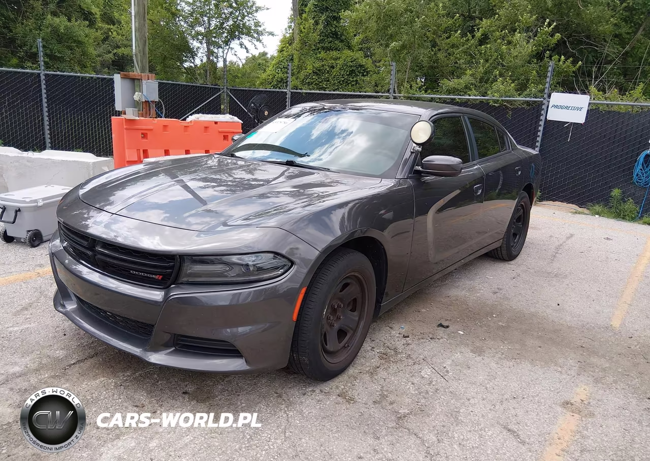 2017 Dodge Charger Police Rwd VIN:2C3CDXAG4HH544034 - 2