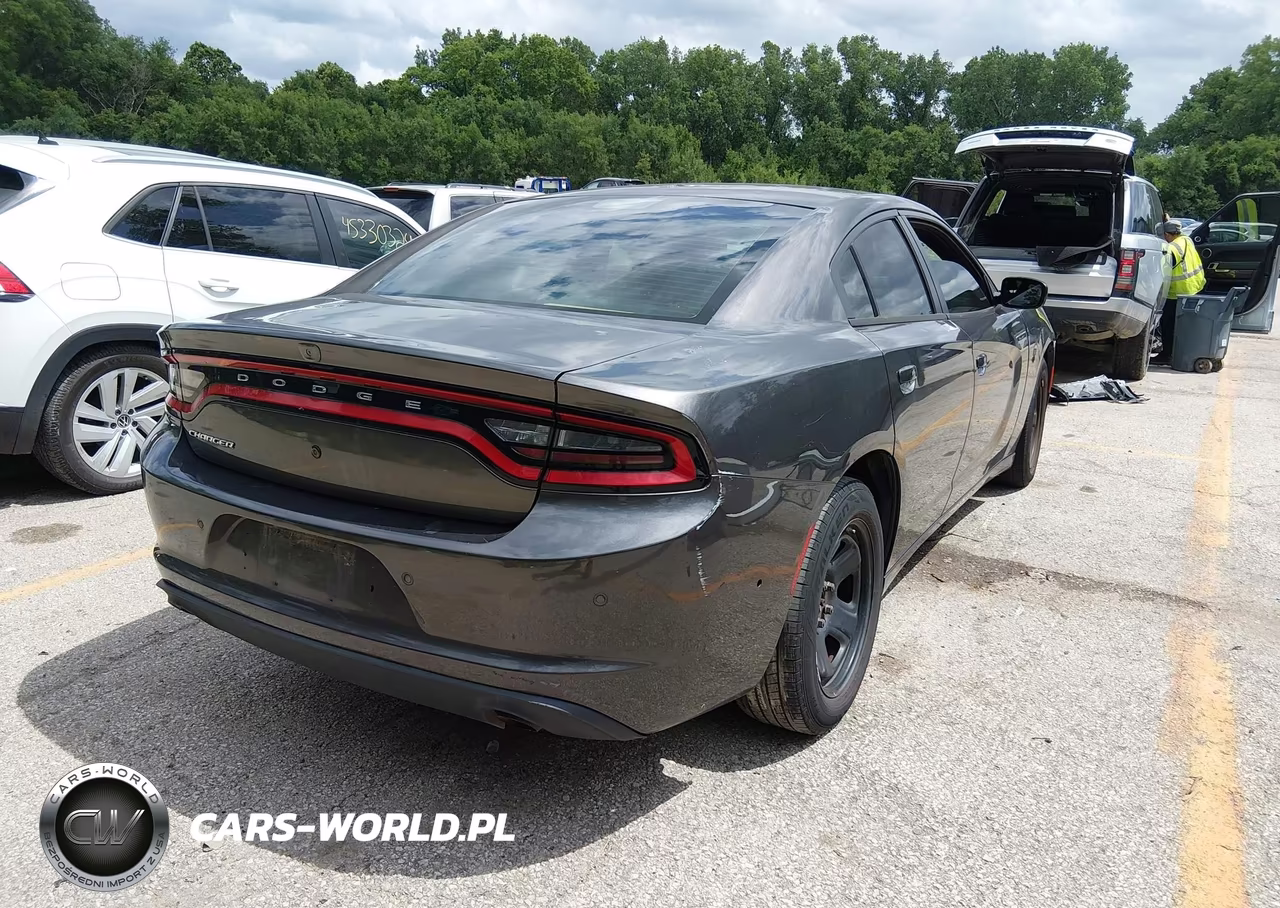 2017 Dodge Charger Police Rwd VIN:2C3CDXAG4HH544034 - 4