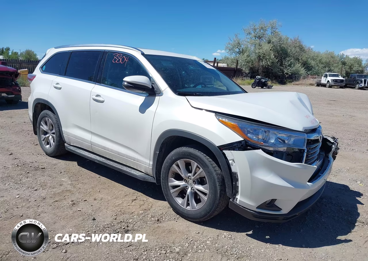 2015 Toyota Highlander Xle V6 – zdjęcie 1 z 22