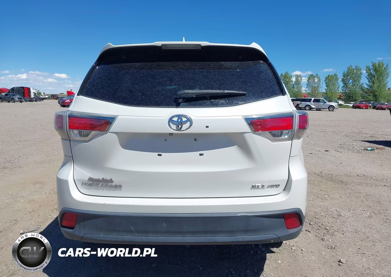 2015 Toyota Highlander Xle V6 VIN:5TDJKRFHXFS094295 - 17