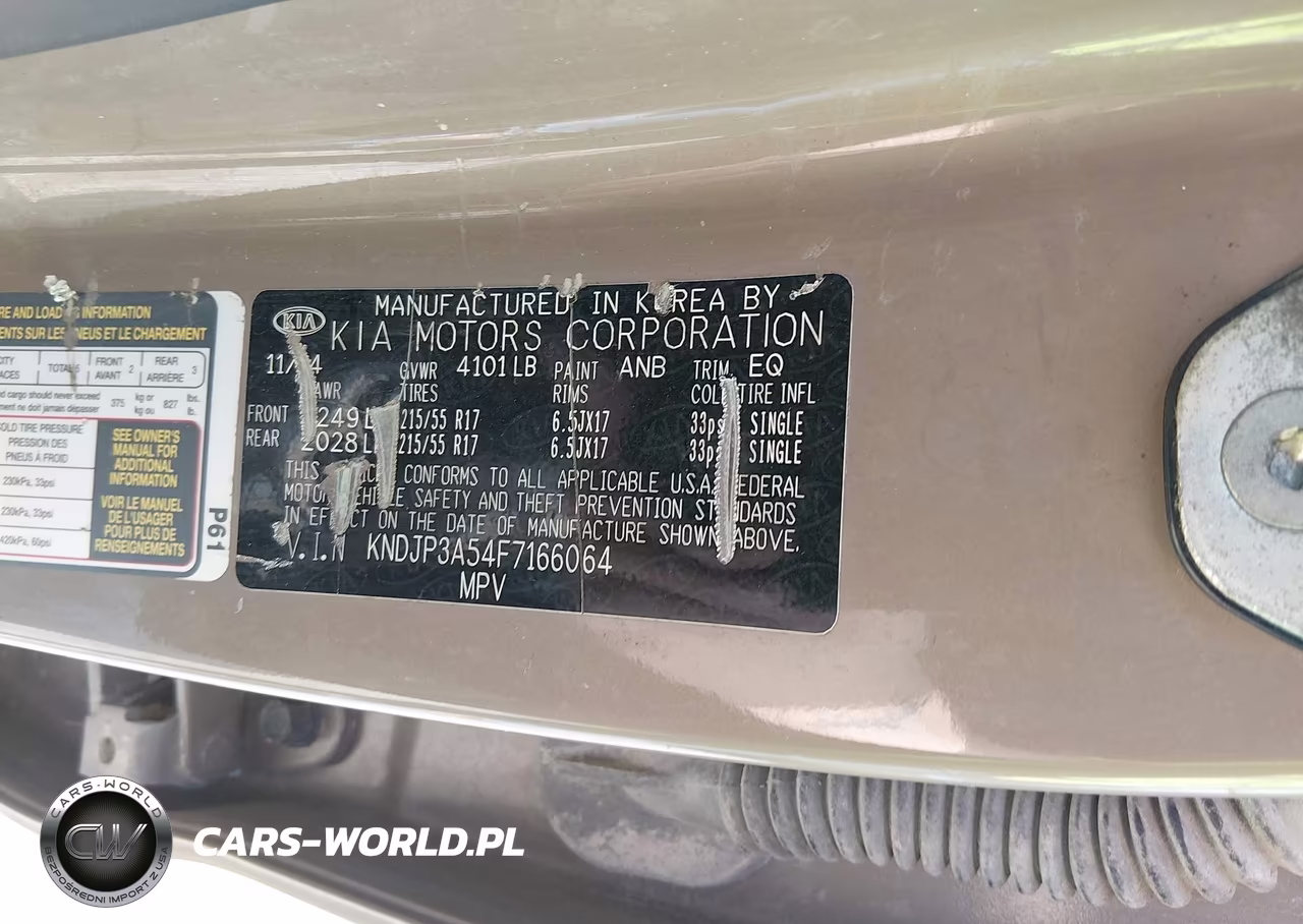 2015 Kia Soul + VIN:KNDJP3A54F7166064 - 9
