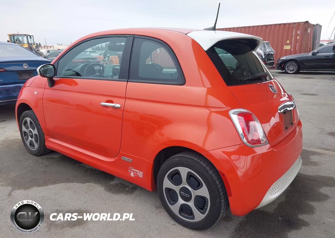 2017 Fiat 500E Battery Electric VIN:3C3CFFGE1HT547748 - 3