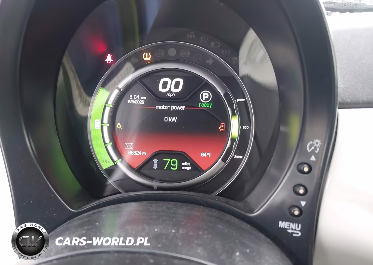 2017 Fiat 500E Battery Electric VIN:3C3CFFGE1HT547748 - 7