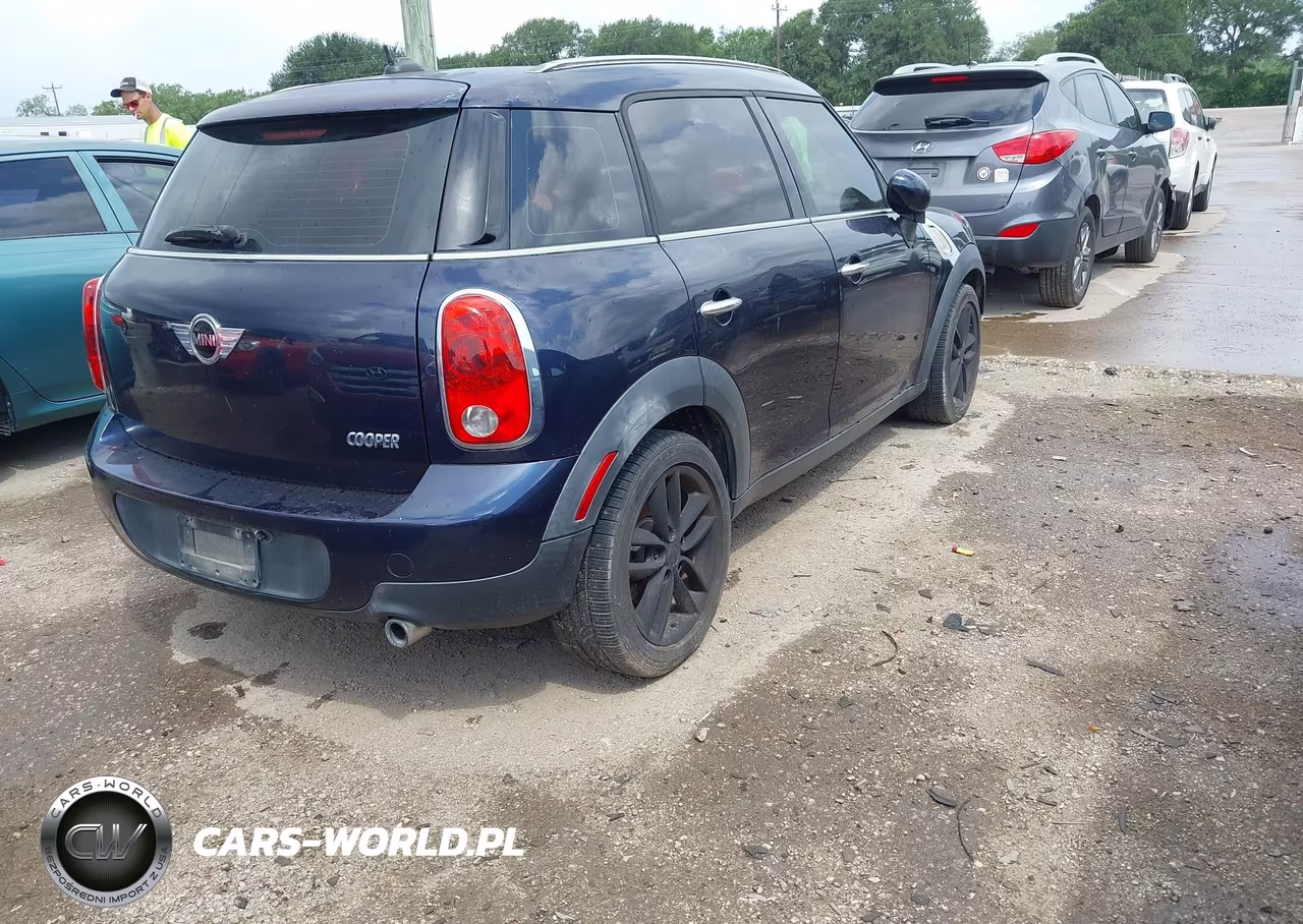 2011 Mini Cooper Countryman VIN:WMWZB3C58BWM01285 - 4