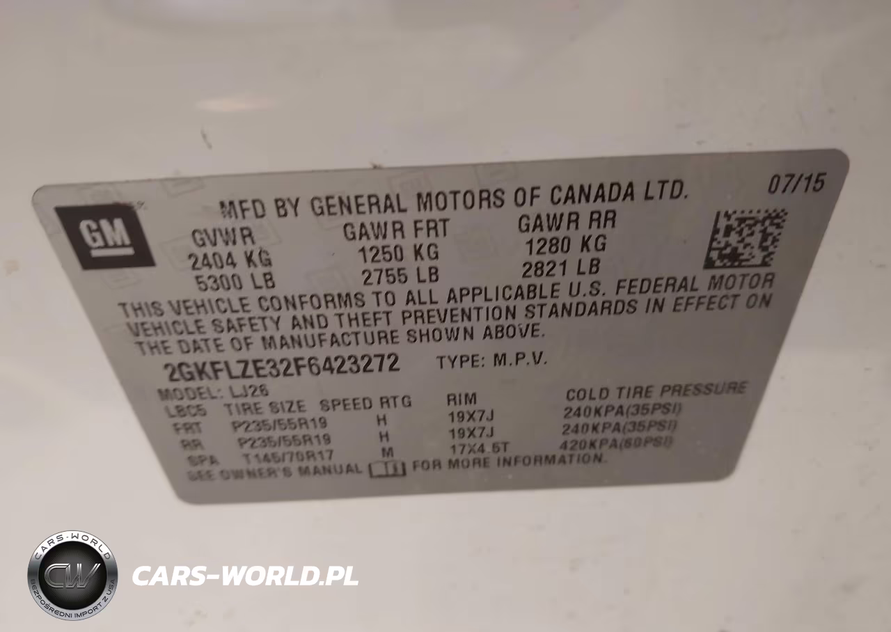2015 GMC Terrain Denali VIN:2GKFLZE32F6423272 - 9