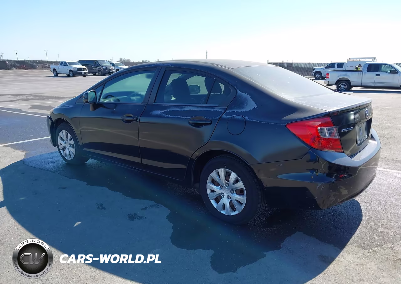 2012 Honda Civic Lx VIN:2HGFB2F5XCH590664 - 3