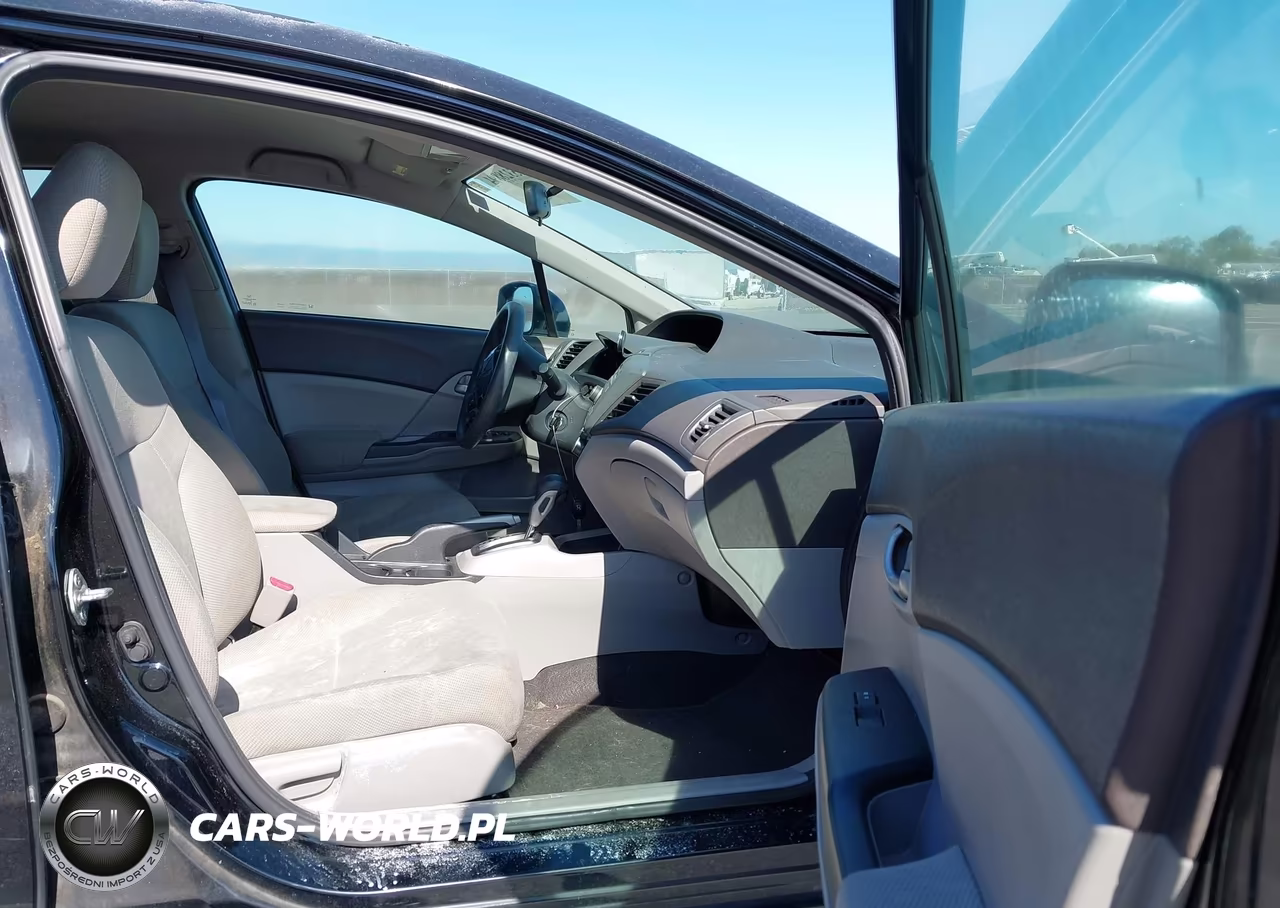 2012 Honda Civic Lx VIN:2HGFB2F5XCH590664 - 5